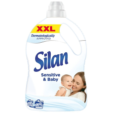 HENKEL Silan textilöblítő koncentrátum Sensitive&amp;Baby 2,86 L 130 Mosásos tisztító- és takarítószer, higiénia