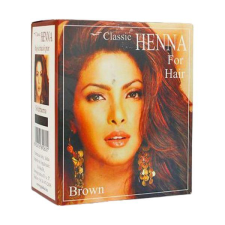 Henna Classic Classic Henna sötétbarna hajszínező por 100g hajfesték, színező