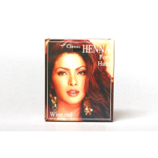  HENNA CLASSIC HAJSZINEZŐ POR MÉLYVÖRÖS 100G hajfesték, színező