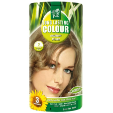 HennaPlus Természetes hajfesték TELT SZŐKE 7, 100 ml hajfesték, színező