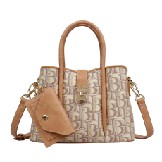  Henney Bear – Kézi- és Válltáska -H-1238-HB MILK TEA-