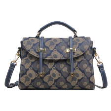  Henney Bear- Kézi- És Válltáska- H-260-SHADOW BEAR BLUE- kézitáska és bőrönd