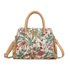  Henney Bear Kézi- És Válltáska -H-336-FLORAL SUMMER BEIGE- kézitáska és bőrönd
