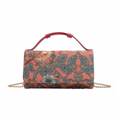  Henney Bear -Kézi- és Válltáska -HW-069-STRAWBERRY & BIRD PINK-