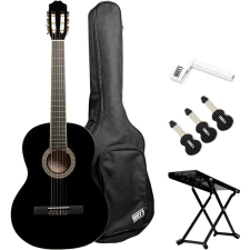 Henry s Henry's CleverTones PACK - 3/4-es méret tartozékokkal fekete gitár és basszusgitár