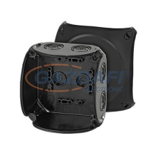 Hensel KF 0400 B Időjárásálló kábelösszekötő doboz, 104x104x70 mm, IP66/67 villanyszerelés