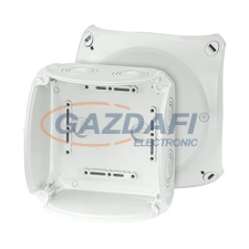 Hensel KF 0600 G Időjárásálló kábelösszekötő doboz, 130x130x77 mm, IP66/67 villanyszerelés