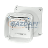 Hensel KF 0604 G Időjárásálló kábelösszekötő doboz, 130x130x77 mm, IP66/67