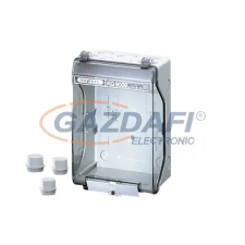 Hensel KG 9002 KG 90 üres elosztószekrény, 168x253x115 mm villanyszerelés