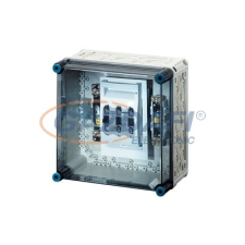 Hensel Mi 75250 NH-késes szakaszolható biztosító szekrény, 300x300x170 mm villanyszerelés