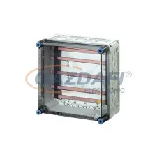 Hensel Mi 76252 gyűjtősín szekrény, 300x300x170 mm villanyszerelés