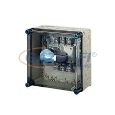 Hensel Mi 77256 terheléskapcsoló szekrény, 300x300x239 mm villanyszerelés