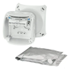 Hensel WP 0202 G Vízálló kábelösszekötő doboz kiöntőmasszával, 93x93x62 mm, IP68