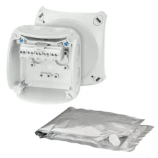 Hensel WP 0202 G Vízálló kábelösszekötő doboz kiöntőmasszával, 93x93x62 mm, IP68 villanyszerelés
