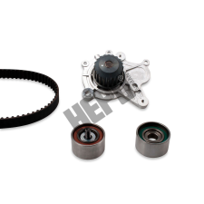 HEPU Vízpumpa + fogasszíj készlet HEPU PK77970 autóalkatrész