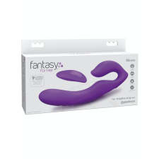 Her Ultimate Strapless Strap-On Purple vibrátorok