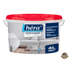 Héra Beltéri Falfesték - 4 Liter fal- és homlokzatfesték