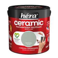 Héra CERAMIC tisztítható beltéri falfesték 2,5l Manhattan fal- és homlokzatfesték