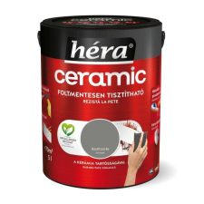 Héra HÉRA CERAMIC tisztítható beltéri falfesték 5 l Bazaltszürke fal- és homlokzatfesték