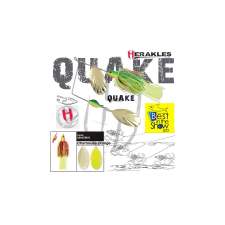 HERAKLES SPINNERBAIT QUAKE 1 1/2oz 42gr Chartreuse/Orange csali