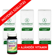 Herbaferm étrend-kiegészítő cseppek 3x30 ml ingyenes kiszállítás +ajándék C-vitaminnal, csomagban olcsóbb! vitamin és táplálékkiegészítő