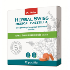  Herbal Swiss Medical pasztilla 12 db vitamin és táplálékkiegészítő