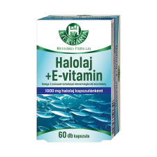 HERBÁRIA Gyógynövényfeldolg.és Ker. Rt. Herbária Halolaj + E-vitamin + Omega-3 kapszula 60x vitamin és táplálékkiegészítő