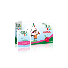 Herbária HerbaKids gyümölcstea gyógynövényekkel (Málna) tea