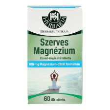  HERBÁRIA SZERVES MAGNÉZIUM TABL. 60DB vitamin és táplálékkiegészítő