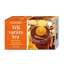 Herbária téli varázs narancs és fahéj ízű tea 20x1,5g 30 g tea