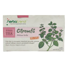Herbatrend citromfű filteres tea 20db tea