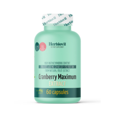 Herbiovit Cranberry Maximum Extract 60 kapszula vitamin és táplálékkiegészítő