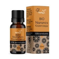 Herbys bio narancs fűszercsepp 10 ml illóolaj