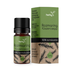 Herbys rozmaring fűszercsepp 5 ml alapvető élelmiszer