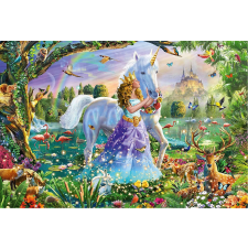 Hercegnő egyszarvúval puzzle 150 darabos puzzle, kirakós