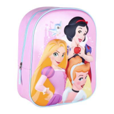 Hercegnők 3D hátizsák, táska 31 cm gyerek hátizsák, táska