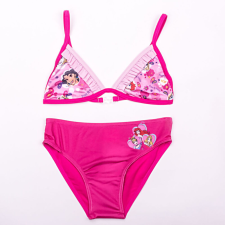 Hercegnők kislány fürdőruha - kétrészes fürdőruha - pink - 116 gyerek fürdőruha