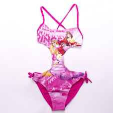  Hercegnők kislány fürdőruha - trikini - pink - 98 gyerek fürdőruha