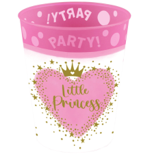 Hercegnők Little Princess, Hercegnő pohár, műanyag 250 ml babaétkészlet