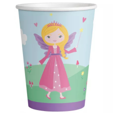 Hercegnők papír pohár 8 db-os 250 ml party kellék