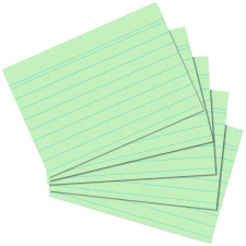 Herlitz 1150556 100 lapos A5 Vonalas jegyzettömb - Zöld (1150556) jegyzettömb