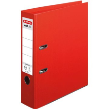 Herlitz A4 80 mm PP, piros irattartó