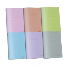 Herlitz : A4-es méretű, pasztell színű sima füzet - többféle füzet
