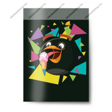 Herlitz Angry Birds hangjegyfüzet, black, A4/36-32 füzet