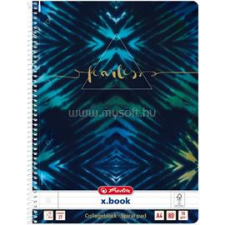 Herlitz Batik Fearless A4 80lapos perforált vonalas spirálfüzet (HERLITZ_50044160) füzet