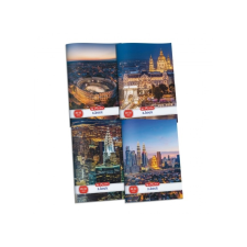Herlitz City 32lapos A4 vonalas füzet - Többfajta (09542432) füzet