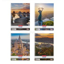 Herlitz City A4 70lapos vonalas spirálfüzet (HERLITZ_09542986) füzet