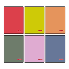Herlitz Colors sima füzet, A4-es - többféle füzet