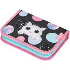 Herlitz Cute Cat 31 részes 2-klapnis töltött tolltartó tolltartó