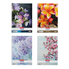Herlitz Flower A4 70lapos vonalas spirálfüzet (09542879) füzet